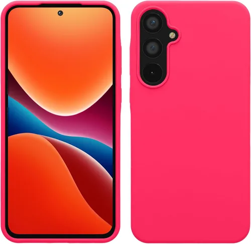 Miniatura 11 de kwmobile Funda Compatible con Samsung Galaxy A14 5G - Funda de teléfono de TPU y silicona con acabado suave - Verde Lima