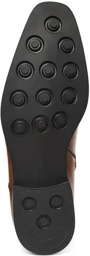 Miniatura 6 de GIFENNSE Botas Chukka para hombre, botas de vestir para hombre, botas de cuero Oxford, botas Chelsea famales para hombre