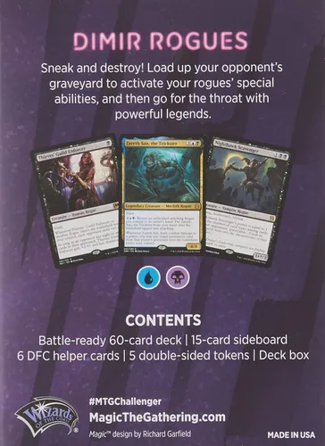Miniatura 4 de Magic The Gathering Surtido de mazos Challenger 2021 8 Mazos 2 de cada uno