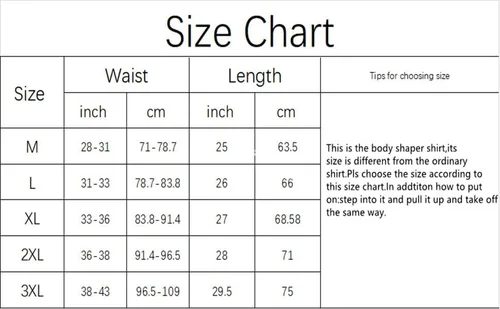 Miniatura 5 de Ropa interior para hombre con control de abdomen adelgazante, compresión para ocultar ginecomastia