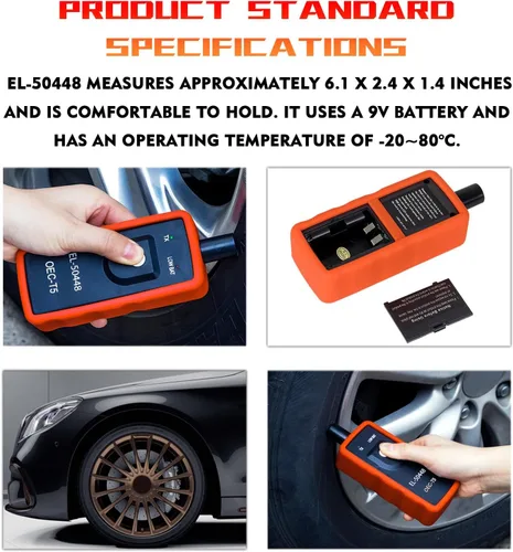 Miniatura 3 de Herramienta de aprendizaje TPMS para sensor de monitor de presión de neumáticos automático GM, herramienta de formación de programación del sistema