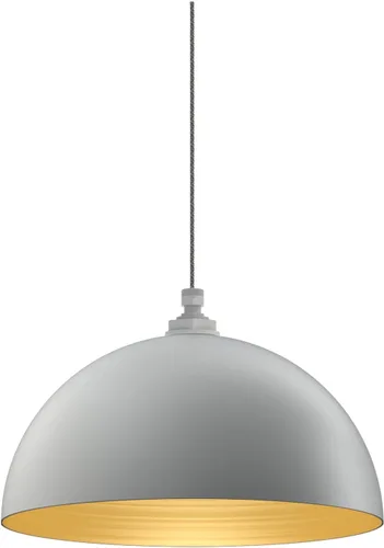 Miniatura 13 de Steel Lighting Co. Brentwood - Lámpara colgante Montada en el techo Cúpula redonda de 14 pulgadas Estilo moderno contemporáneo de granja