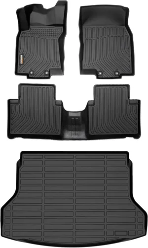 Miniatura 59 de Alfombrillas y forro de carga para Jeep Grand Cherokee L 2021-2025 (solo para 6 plazas sin consola central), alfombrillas de automóvil TPE para todo