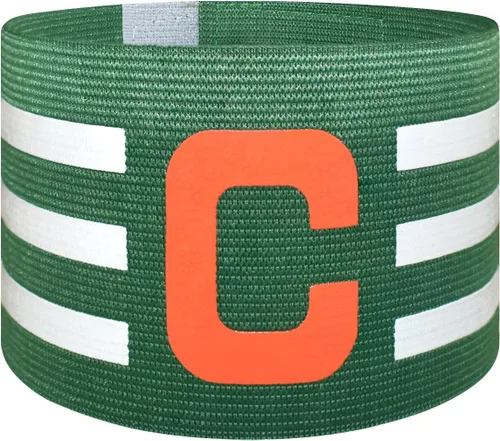 Miniatura 9 de Sports Captain C Arm Band for Team Training, Unisex Elastic Soccer Captain Armband Adjustable Outdoor Football Player Captain's ArmBands for Adult