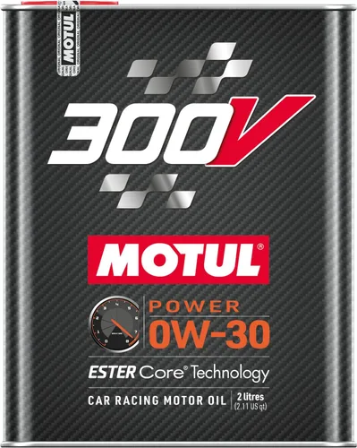 Miniatura 9 de Motul 110855 300V 0W-16 POWER Car Racing Motor Aceite Aceite Completo Sintético Motor Lubricante 2 Litros Alto Rendimiento 4 Tiempos Ester Core
