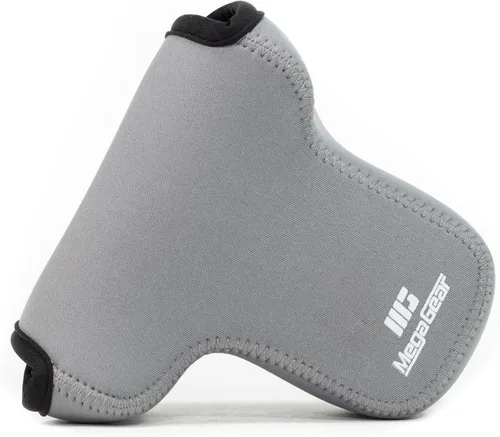 MegaGear MG581 - Funda de neopreno ultraligera para cámara compatible con Fujifilm X-T30 MII, X-T30, X-T20 (lentes de 0.630-1.969 in/0.709-2.165 Gris