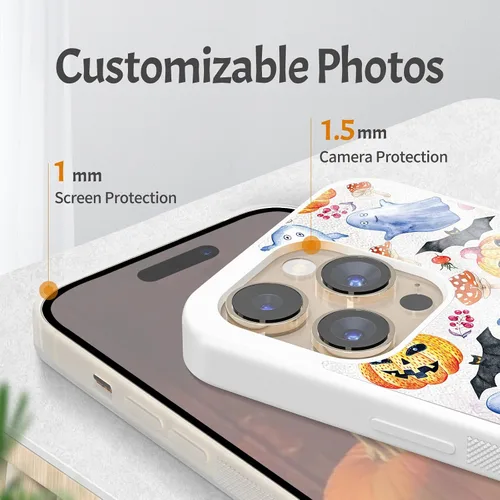 Miniatura 4 de Lindas fundas de teléfono de Halloween para iPhone 11, 12, 13, 14 Pro Max Plus Mini Samsung Galaxy S21 S22 Ultra Plus Plus Plus