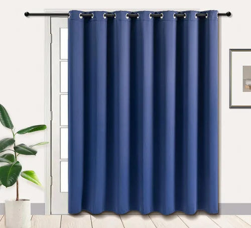Miniatura 38 de PI Cortinas opacas para dormitorio, tratamiento de ventana con aislamiento térmico de anillo superior, cortinas oscurecedoras de habitación