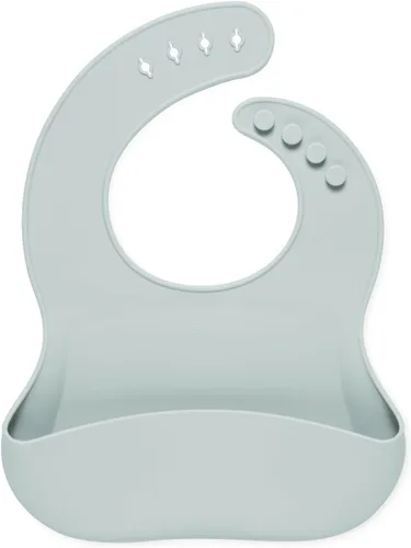 Miniatura 13 de Simple Modern Babero de silicona Babero de comida para niños pequeños Lavanda (Lavender Mist)