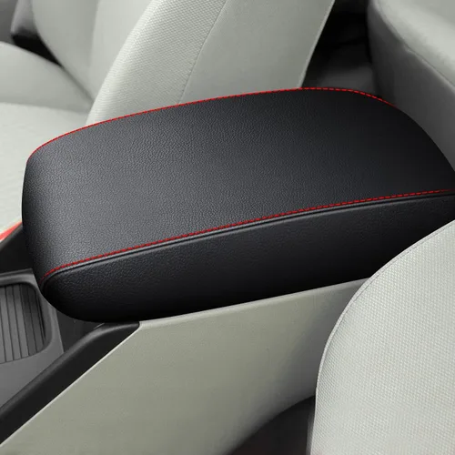 Miniatura 9 de AOMSAZTO Funda de reposabrazos para Civic Honda 2012-2015, color negro, almohadilla de consola central para Civic
