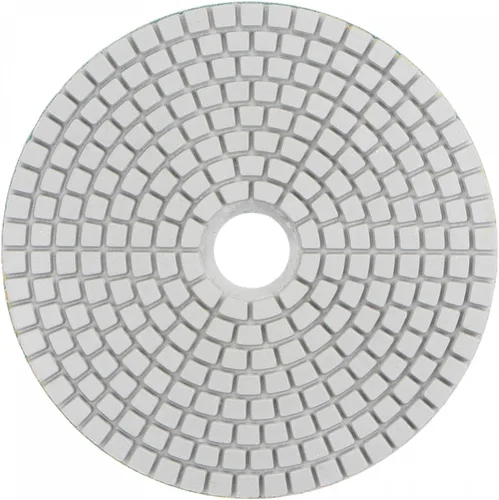 Miniatura 10 de uxcell Almohadilla de pulido de diamante de 5 pulgadas, 30 granos molienda húmeda/seca para piso de encimera de mármol de hormigón de piedra Azul