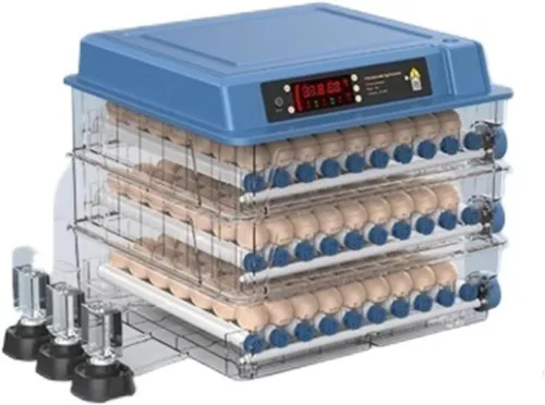 Miniatura 8 de Incubadoras automáticas para incubar huevos, capacidad para 6-256 huevos, control automático y ajustable de temperatura y humedad para pollo, pato