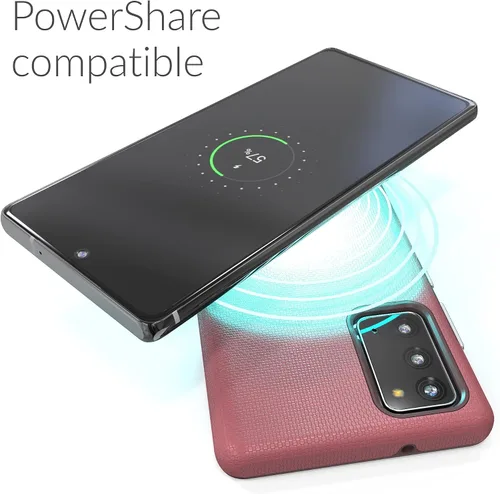 Miniatura 6 de Crave Galaxy Note 20 Caso, Funda De Doble Capa De Protección A Prueba De Golpes Para Samsung Galaxy Note 20 (6.7 Pulgadas) - Berry