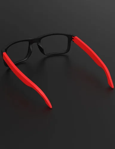 Miniatura 5 de Lentes de sol de repuesto compatibles con Oakley Holbrook OO9102/Holbrook XL/Holbrook Asian Fit - Rojo mate
