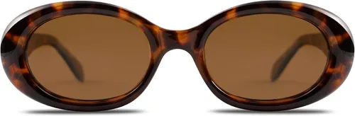 Miniatura 3 de SOJOS Gafas de sol polarizadas ovaladas pequeñas retro para mujeres y hombres, estilo vintage de los años 90, protección UV400, gafas de sol
