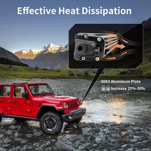 Miniatura 3 de LASFIT Barra de luz LED de 22 pulgadas, impermeable IP67, luz todoterreno puntual y de inundación para Wrangler/Camry/Accord/Ranger/Explorer/ATV