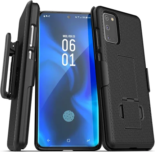 Miniatura 8 de Encased Funda con clip para cinturón compatible con Galaxy S20 Slim con funda (S20 FE)