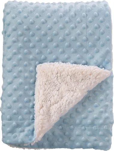 Miniatura 20 de CREVENT Manta de bebé de minky para niñas y niños, manta suave de felpa para recién nacidos - 30 x 40 pulgadas (Animal)
