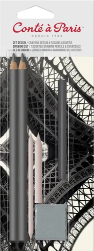 Conté à Paris Juego de lápices de dibujo y dibujo