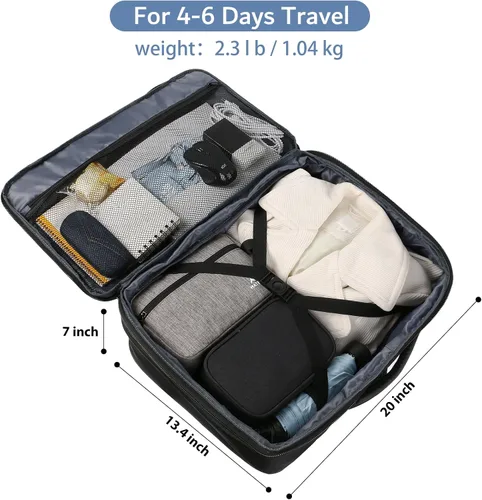 Miniatura 30 de MATEIN - Mochila de viaje extragrande de 10.56 galones, mochila de viaje ampliable apta para aerolíneas, para viajeros de fin de semana, hombres