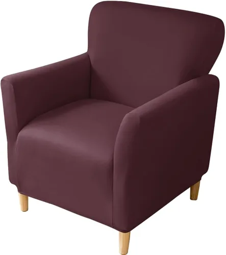 Miniatura 26 de XMAYODS Funda elástica para silla de club, fundas para silla de bañera, funda suave para sillón, protector de muebles extraíble, funda para silla