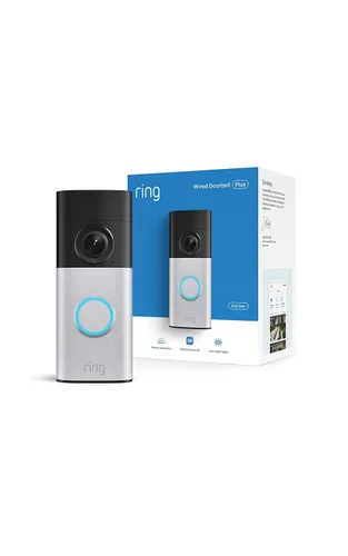 Miniatura 2 de Videotimbre Cableado Ring Plus (modelo más reciente) — Retinal 2K con video de gran angular, zoom mejorado 4x mejorado y vista con poca iluminación