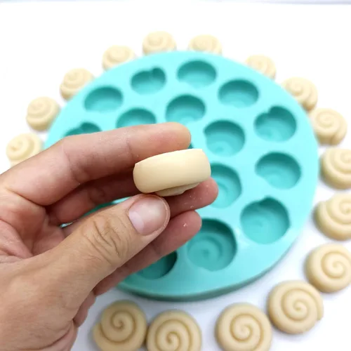Miniatura 5 de Molde para rollos de canela - Elija la opción molde de silicona para rollos de canela Moldes para velas Molde para derretidos de cera