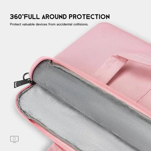 Miniatura 5 de Funda para portátil de 14 pulgadas con asa para HP Chromebook/EliteBook/Stream, MacBook Air 15.3 M4, Lenovo IdeaPad Flex 5, Surface Laptop 7/6