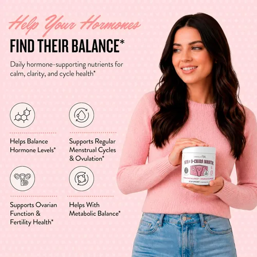 Miniatura 2 de Comprimidos masticables de inositol puro Legendairy Milk - Suplemento de mio-inositol y D-chiro para equilibrio hormonal y apoyo a la fertilidad