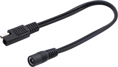Cable de conectores de CC a SAE, enchufe SAE a CC de 0.217 in x 0.083 in, adaptadores hembra para panel solar de RV, paneles de batería solar, Dc