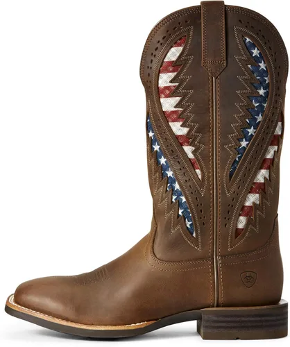 Miniatura 2 de Ariat Quickdraw VentTEK Western Boot - Botas de media pantorrilla para hombre