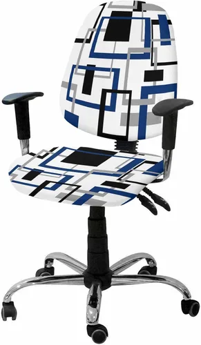 Miniatura 7 de Fundas elásticas para silla de oficina con árbol de otoño naranja, 2 piezas, suave y decorativo, protector para silla de escritorio de computadora