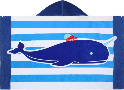 Miniatura 7 de Toallas de baño para niños, toalla para niños con capucha para playa, baño, piscina, toallas de natación de 30 x 50 pulgadas, tamaño grande, ultra