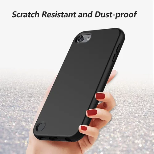Miniatura 5 de Hensinple para iPod Touch de 7ª/6ª/5ª Generación, Funda para iPod Touch, Funda de silicona a prueba de golpes
