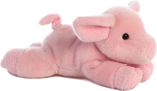 Miniatura 100 de Aurora® - Adorable Mini Flopsie™ peluche de foca arpa - Animal de peluche, facilidad para jugar, compañero eterno - Blanco, 8 pulgadas