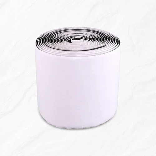 Miniatura 4 de 2 rollos de cinta de gancho y bucle de 16.4 pies con adhesivo, tiras autoadhesivas de nailon y poliéster de doble cara resistentes para alfombras