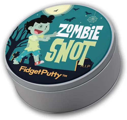 Miniatura 5 de Zombie Snot Therapy Putty - Divertida masilla de alivio de estrés para adultos, color verde perla para Halloween y elefante blanco
