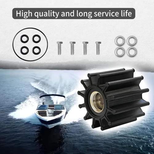 Miniatura 7 de El kit de reparación del impulsor roscado de la bomba de agua de mar reemplaza a Volvo Penta 21700445, se adapta a modelos de motor de gasolina V6