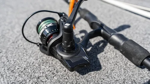Miniatura 9 de Abu Garcia Combo de carrete giratorio y caña de pescar Max SX