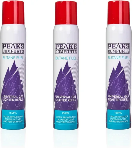 Miniatura 2 de Butano de combustible, recarga de butano para antorcha de cocina, encendedor de antorcha, 150 ml