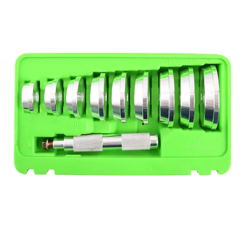 Miniatura 3 de OEMTOOLS 37119 Juego de instalación de rodamientos y carreras, juego de destornilladores de sellos con 9 discos, herramienta de instalación