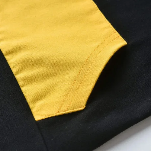 Miniatura 4 de Conjunto de sudadera con capucha de manga larga a rayas para bebé (niño) de Rebey