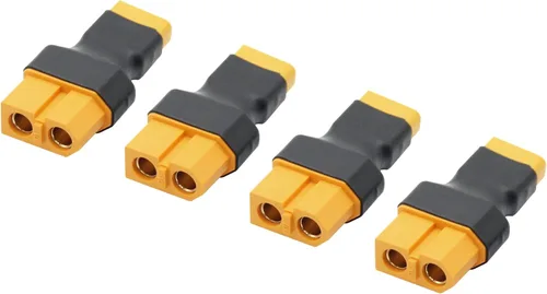 Miniatura 9 de 2 pares de adaptadores XT60 a XT30 macho hembra, XT30 a XT60 conector inalámbrico enchufe para RC FPV Drone Car Lipo NiMH cargador de batería ESC
