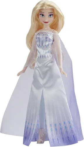 Miniatura 4 de Disney Frozen 2 - Muñeca Elsa Reina de las Nieves con vestido y calzado, largo cabello rubio, juguete para niñas a partir de los 3 años