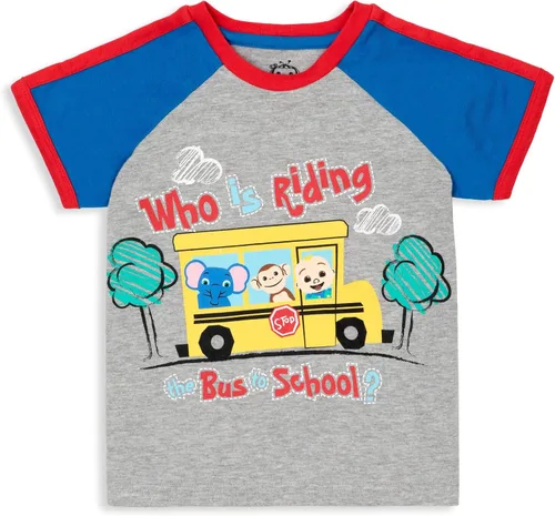 Miniatura 2 de CoComelon JJ Baby - Paquete de 3 camisetas para bebés a niños pequeños Multicolor