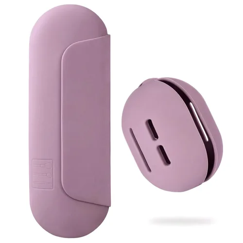 Miniatura 17 de AGIKET Soporte de silicona para brochas de maquillaje, bolsa de cosméticos de viaje: soporte suave y portátil para brochas cosméticas faciales