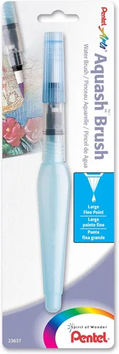 Pincel de agua Pentel Arts Aquash, punta fina, Azul claro