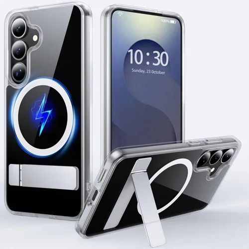 Miniatura 19 de [NO.1 - Funda magnética para Samsung Galaxy S21 con MagSafe [prueba de caídas de grado militar] [mate translúcido] [antihuellas] parachoques
