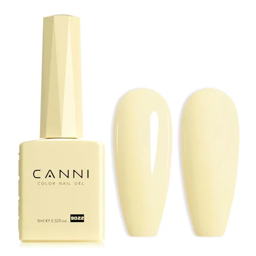 Miniatura 40 de CANNI - Esmalte de uñas de gel rosa claro - 1 unidad de 0.5 onzas, color rosa bebé, color rosa pálido de alto brillo, esmalte de uñas con remojo UV