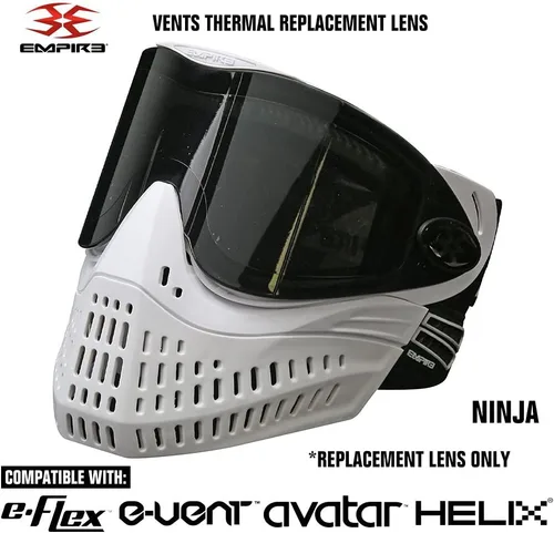 Miniatura 2 de Empire Lentes de repuesto para lentes transparentes de Paintball Negro